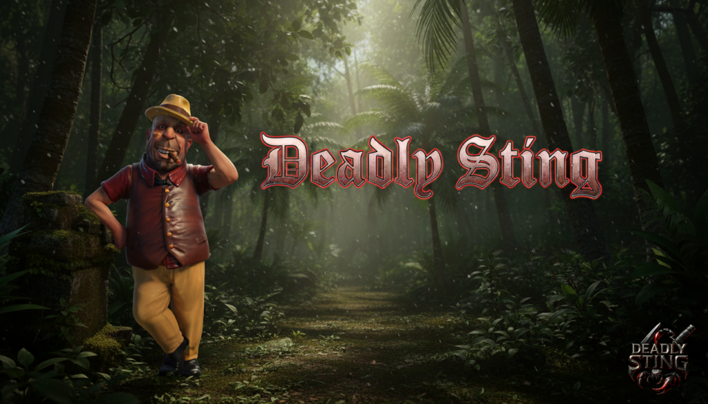 Bablu forest hero character for action adventure game website banner